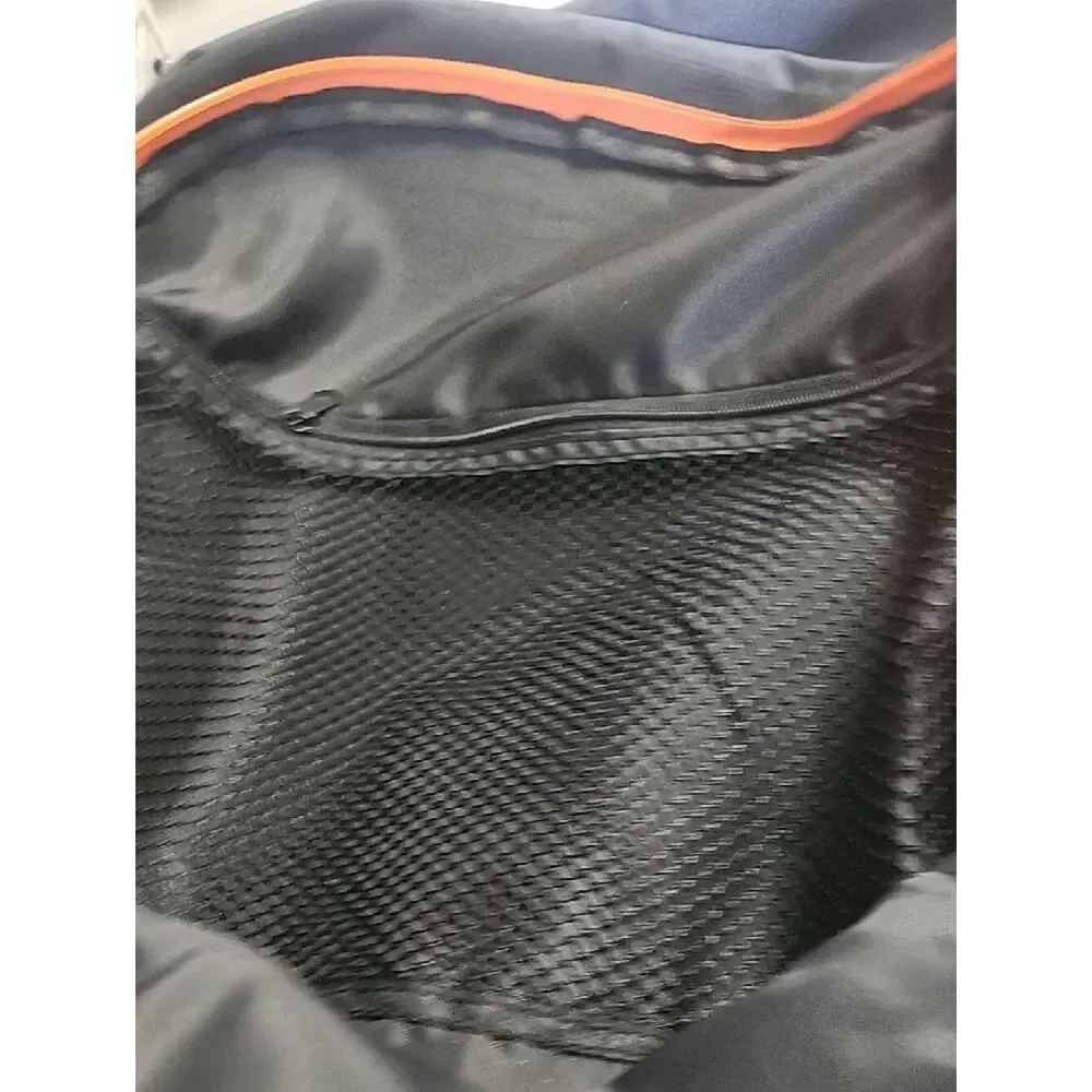East Sport Gray and Orange Backpack - Durable Everyday Bag